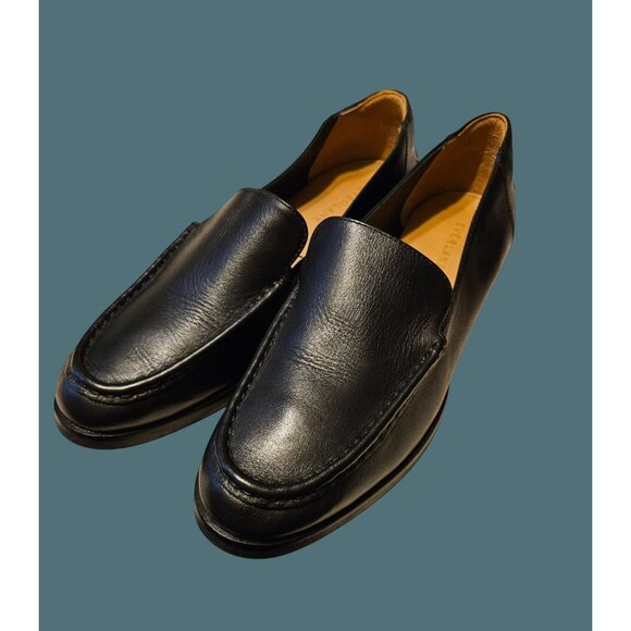 Everlane The Modern Loafer Minimalist Quiet Luxury Leather Black Shoes Women 8.5 - Picture 2 of 10
